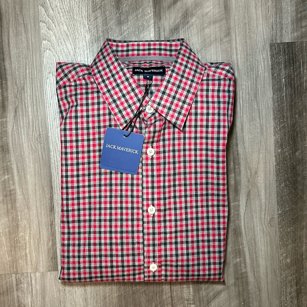 Jack Maverick The Perfect Fit Long Sleeve Button Down - Medium